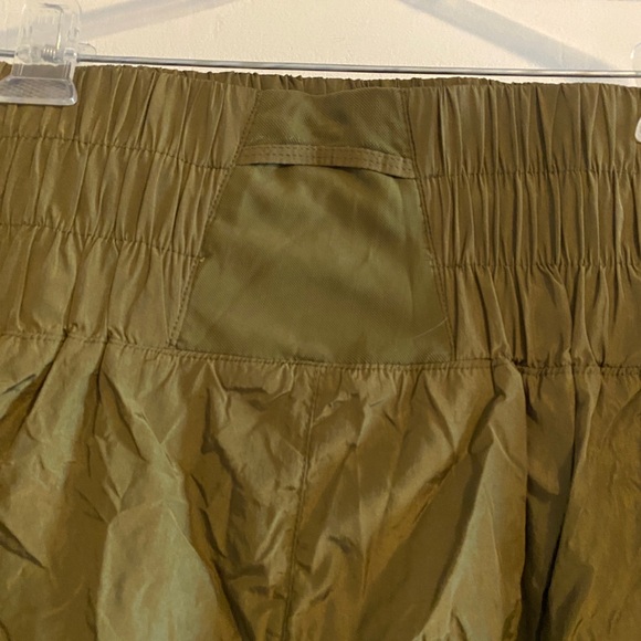 Free People Movement The Way Home Shorts Greyed Olive Size Large - Picture 7 of 12